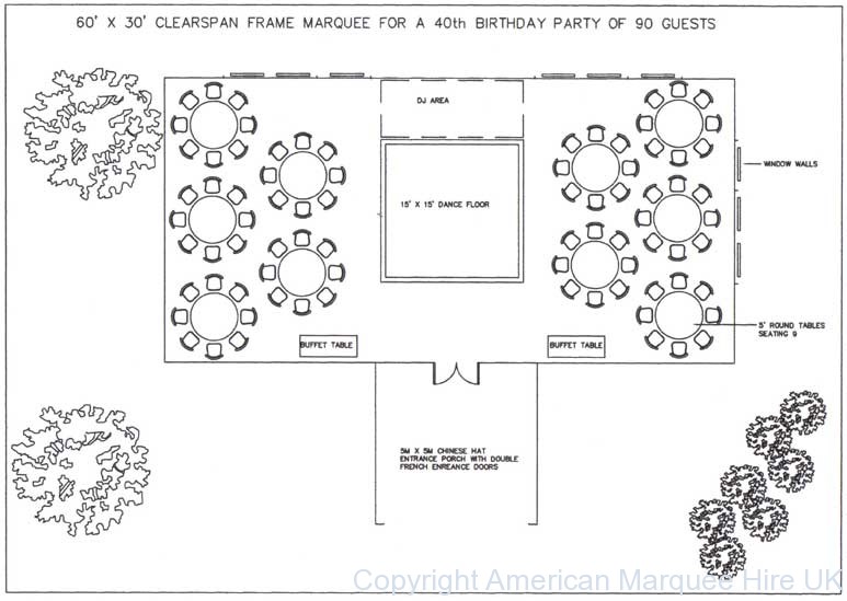 American Marquee Hire UK | Wedding Marquee | Marquees